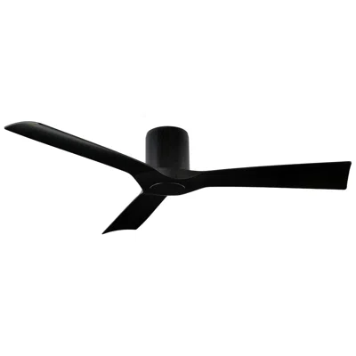 Modern Forms 54"  Aviator Wet Rated Matte Black Hugger Smart Fan