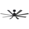 Modern Forms 56"  Size Matters Matte Blac