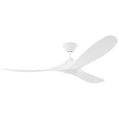 Modern Forms 60" Maverick Coastal Matte White Ceiling Fan
