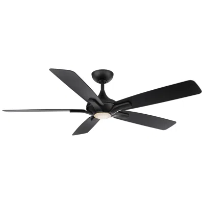 Modern Forms 60"  Mykonos Matte Black Led Ceiling Fan - Made To Order