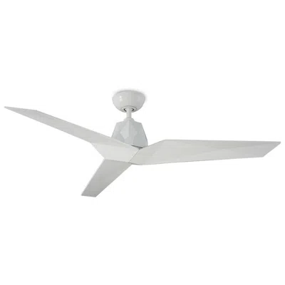 Modern Forms 60"  Vortex Gloss White Wet Smart Ceiling Fan