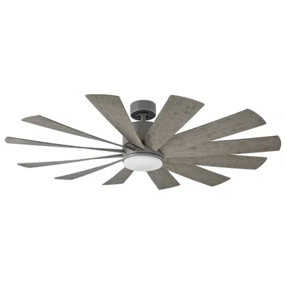 Modern Forms 60"  Windflower Graphite Led Wet Rated Smart Ceiling Fan