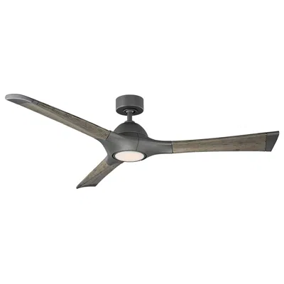 Modern Forms 60"  Woody Graphite Led Wet Rated Smart Ceiling Fan