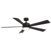 Modern Forms 60"  Wynd Bronze 2700k Led Smart Ceiling Fan