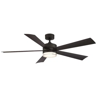 Modern Forms 60"  Wynd Bronze 3500k Led Smart Ceiling Fan - Made To Order