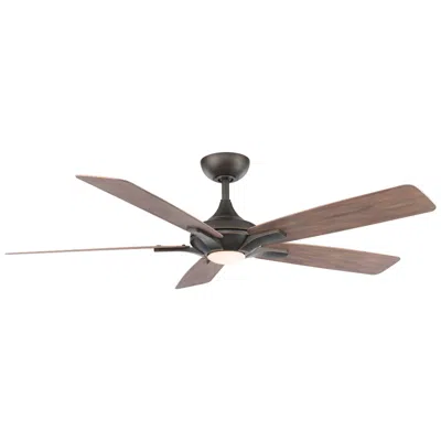 Modern Forms 60" Mykonos Bronze 2700k Led Ceiling Fan W/ Barn Wood Blades Made To Order