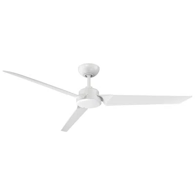 Modern Forms 62"  Roboto Matte White Smart Indoor/outdoor Ceiling Fan