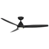 Modern Forms 62"  Skylark Matte Black 3000k Led Smart Ceiling Fan