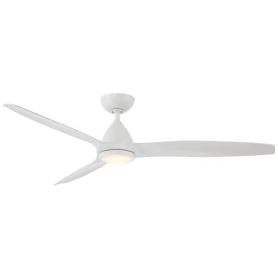 Modern Forms 62"  Skylark Matte White Outdoor Led Smart Ceiling Fan