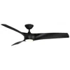 Modern Forms 62"  Zephyr Matte Black Led Smart Ceiling Fan