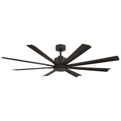 Modern Forms 65"  Size Matters Bronze Smart Ceiling Fan In Black