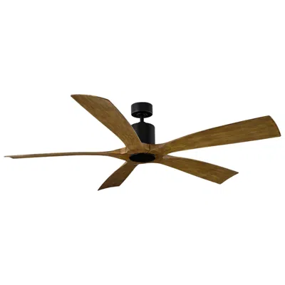 Modern Forms 70"  Aviator Matte Black Outdoor Smart Ceiling Fan