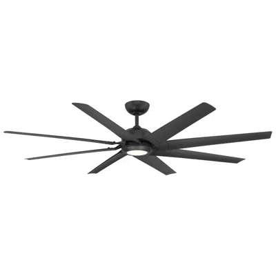 Modern Forms 70"  Roboto Black 3500k Led Smart Ceiling Fan