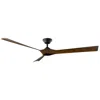 Modern Forms 70"  Torque Matte Black Distressed Koa Smart Ceiling Fan