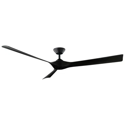 Modern Forms 70"  Torque Matte Black Indoor/outdoor Smart Ceiling Fan
