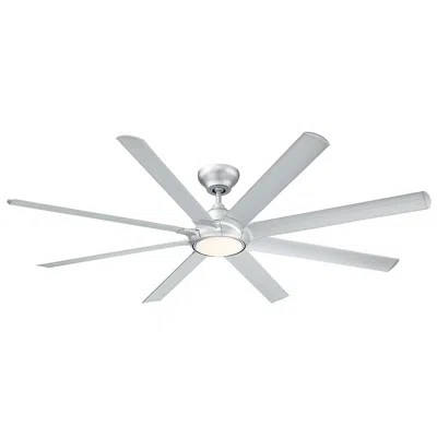 Modern Forms 80"  Hydra Titanium Silver Led Smart Ceiling Fan Made To Order