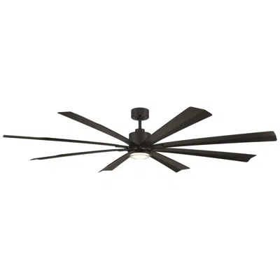 Modern Forms 84"  Size Matters Bronze Led Smart Ceiling Fan In Brown