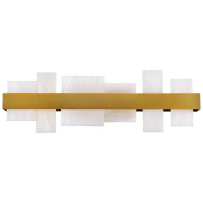 Modern Forms Acropolis 27 1/2" Wide Aged Brass Led Bath Light