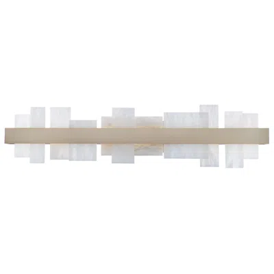 Modern Forms Acropolis 37 1/2" Wide Brushed Nickel Led Bath Light
