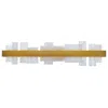 Modern Forms Acropolis 37 1/2"w Aged Brass Led Bath Light