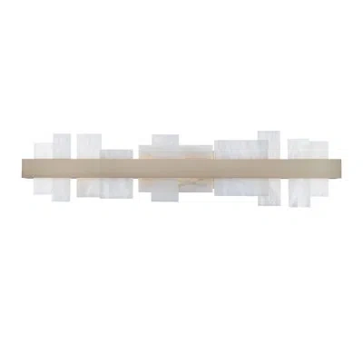 Modern Forms Acropolis Led Bath Vanity And Wall Light In Brushed Nickel