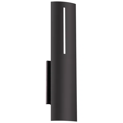 Modern Forms Aegis 20"h X 4.38"w 1-light Outdoor Wall Light In Black