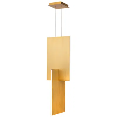 Modern Forms Amari 11" Wide Led Aged Brass Modern Pendant