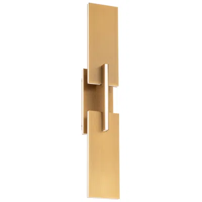 Modern Forms Amari 22" High Aged Brass Led Wall Sconce