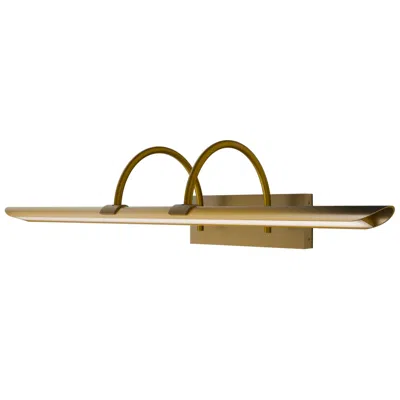 Modern Forms Ansel 5.63"h X 24"w 1-light Picture Light In Aged Brass