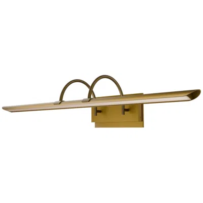 Modern Forms Ansel 5.63"h X 29.5"w 1-light Picture Light In Aged Brass