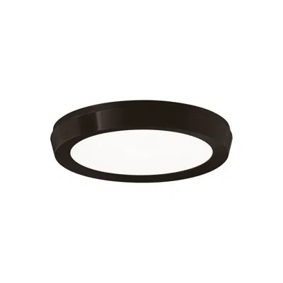 Modern Forms Argo Dimmable Led Flush Mount In Matte Black