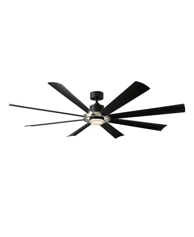 Modern Forms Aura Smart Ceiling Fan - 72 In Matte Black