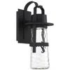 Modern Forms Balthus 21" High Black Led Outdoor Wall Light