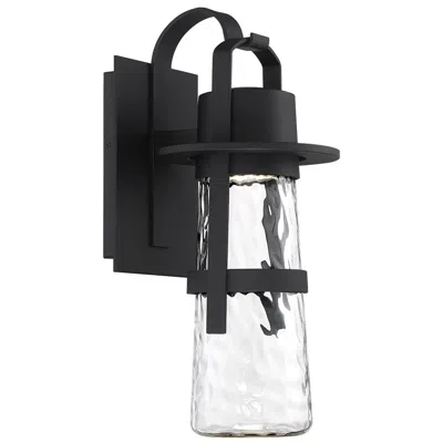 Modern Forms Balthus 21" High Black Led Outdoor Wall Light