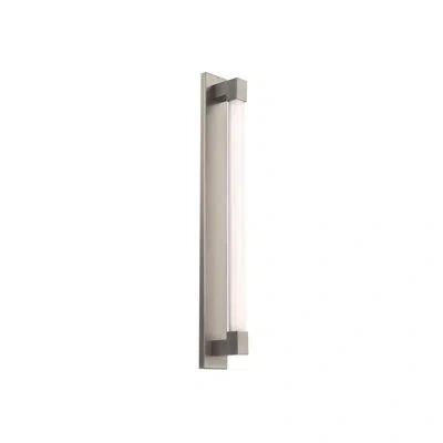 Modern Forms Barre 1 - Light Dimmable Led Brushed Nickel Vanity Light