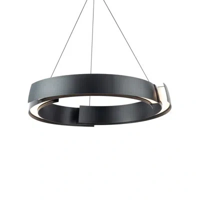 Modern Forms Battlestar Led Pendant In Black