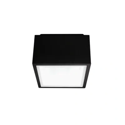 Modern Forms Bloc 1 - Light 5.5" Square Led Flush Mount In Black