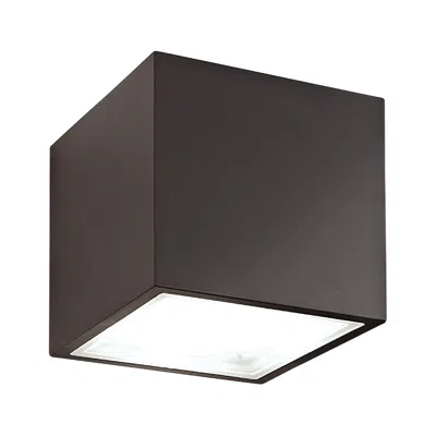 Modern Forms Bloc 5 1/2" High Bronze Led Outdoor Wall Light