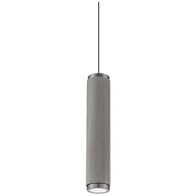 Modern Forms Burning Man 13.5" High Nickel Finish Modern Mini Pendant