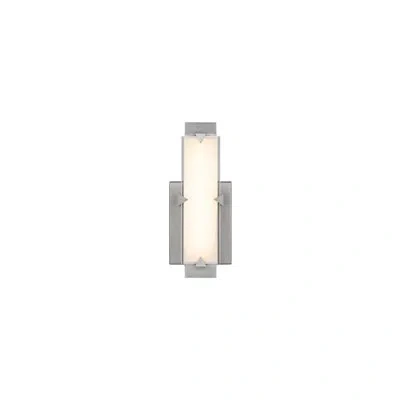 Modern Forms Carlisle Dimmable Led Wall Sconce, With Built-in  Temperature Switch From 2700k/3000k/3500k/4000k In Brushed Nickel