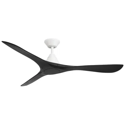 Modern Forms Carve 3-blade Smart Ceiling Fan In Black