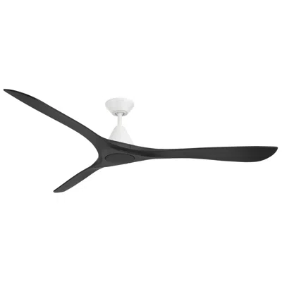 Modern Forms Carve 3-blade Smart Ceiling Fan In Black
