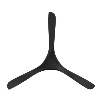 Modern Forms Carve Natural Wood Blade Smart Ceiling Fan With Remote Control Included, Works With Alexa And Ios Or In Matte Black,matte Black