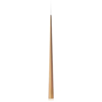 Modern Forms Cascade 1 1/2" Wide Aged Brass Led Mini Pendant