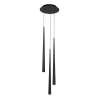 Modern Forms Cascade 3 - Light Cluster Cone Led Pendant In Black