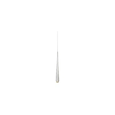 Modern Forms Cascade 6 1/2" Wide Polished Nickel Led Mini Pendant