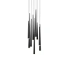Modern Forms Cascade 9 - Light Cluster Geometric Led Pendant In Black