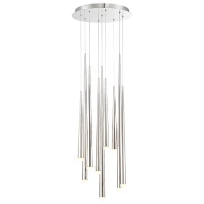 Modern Forms Cascade Polished Nickel 3500k