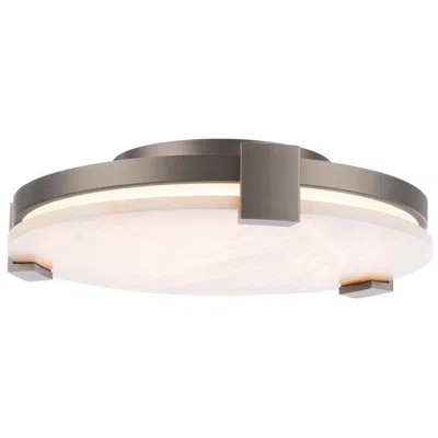 Modern Forms Catalonia 3.88"h X 16.63"w 1-light Flush Mount In Antique Nickel