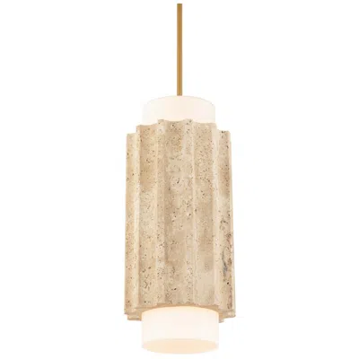 Modern Forms Caviar 16.13"h X 7"w 1-light Mini-pendant In Wv